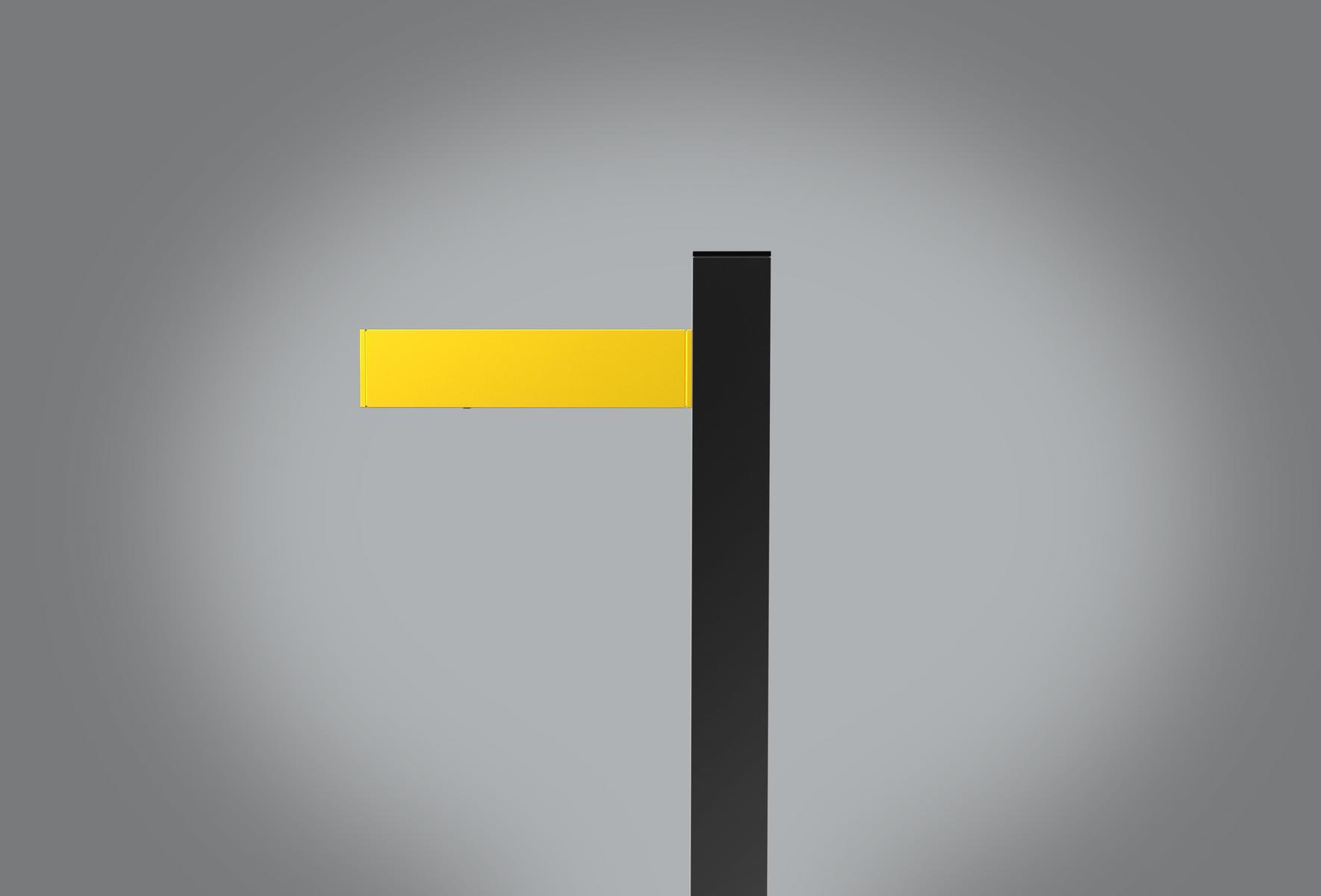 WALKING Aluminium bollard light