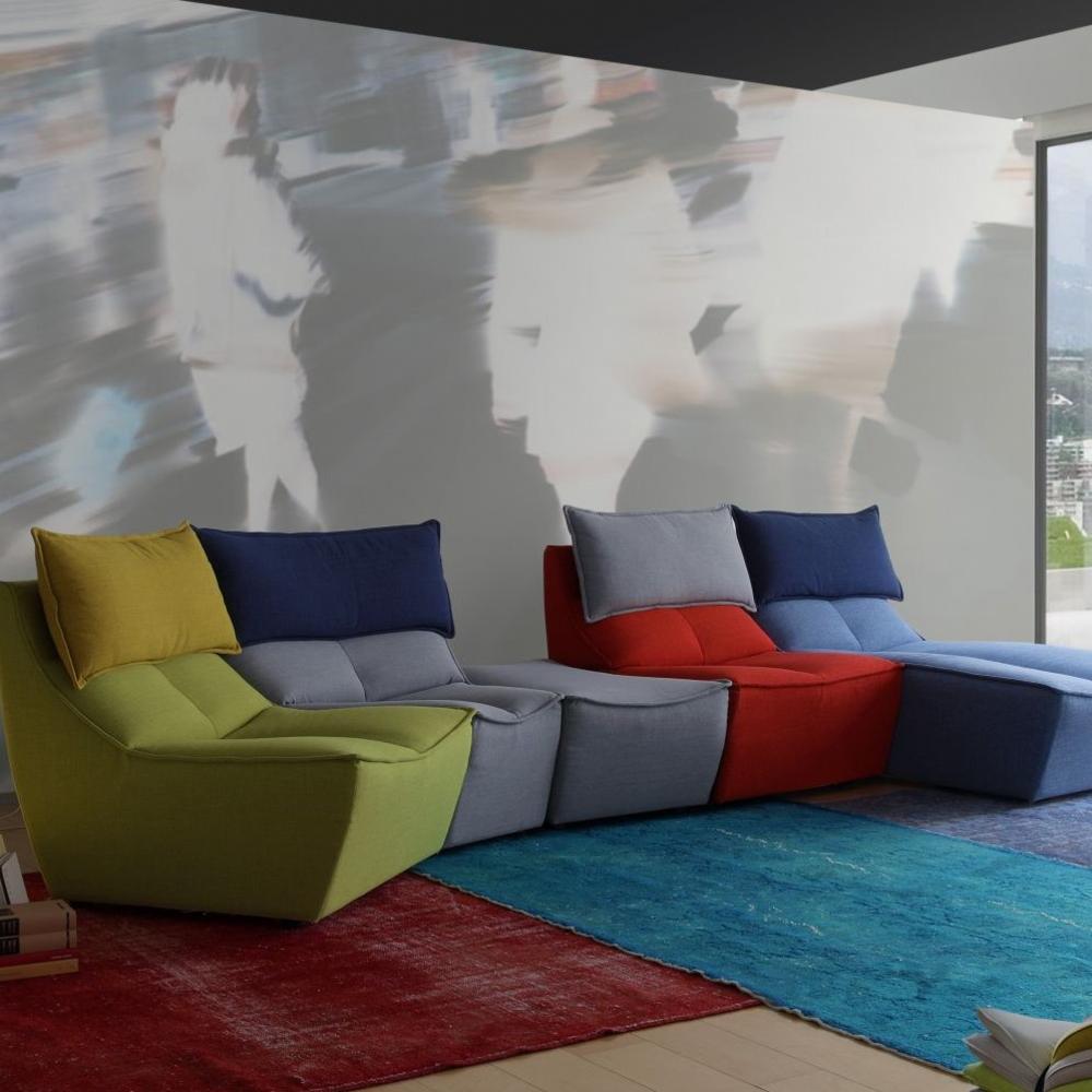HIP HOP Modular leather sofa