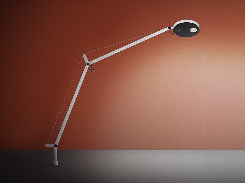 DEMETRA LED adjustable table lamp with fixed support