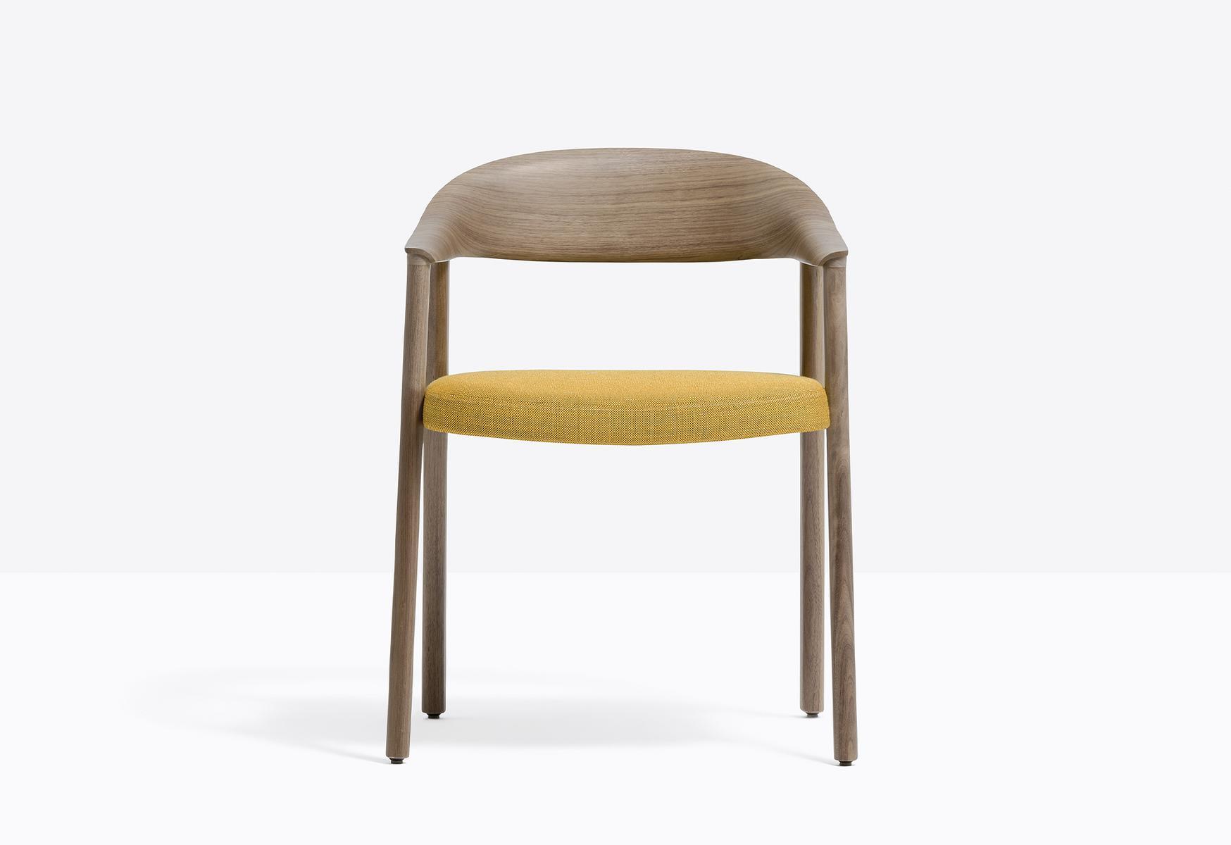 HÉRA 2865 Ash chair with armrests