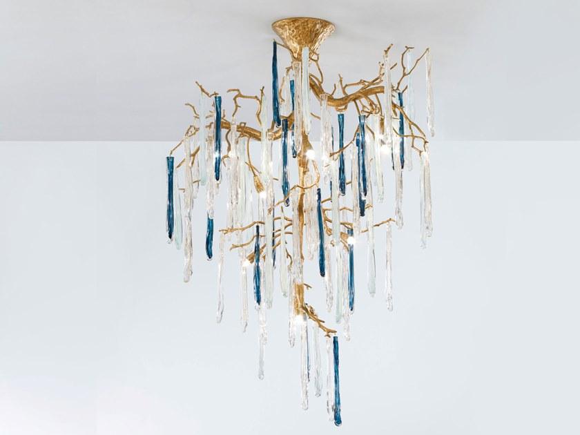 GLAMOUR CT3270/9 Handmade bronze pendant lamp