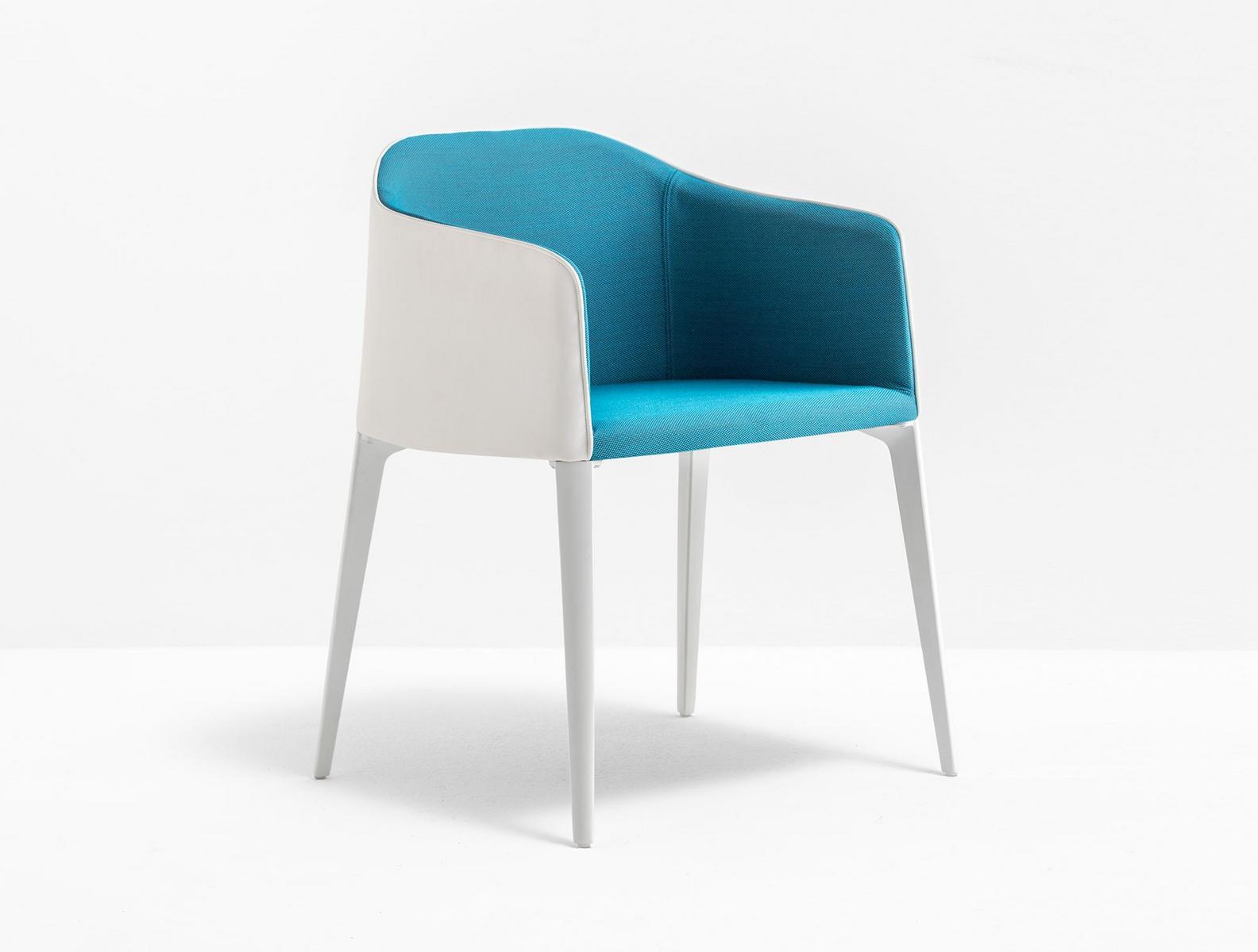 LAJA 885 Upholstered chair with armrests
