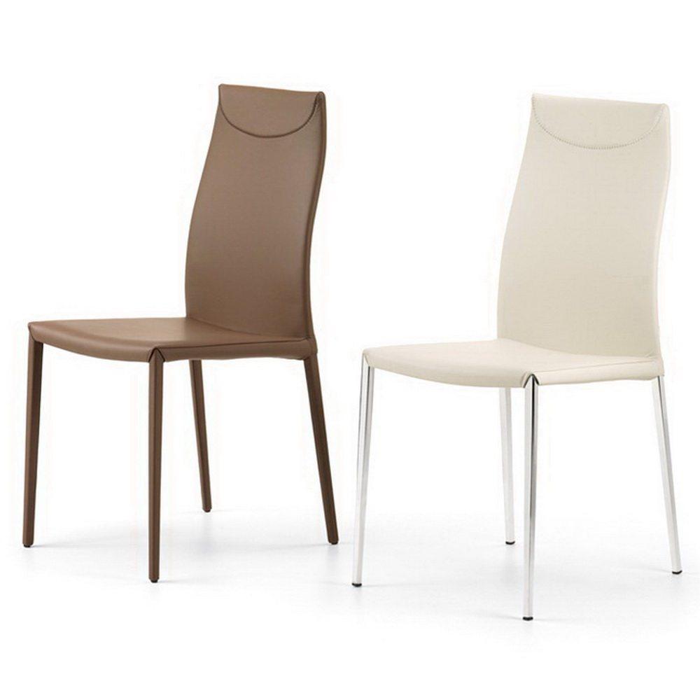 MAYA FLEX ML Leather chair