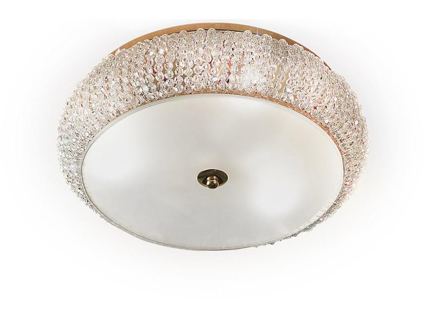 GALÀ PL3 Metal ceiling light with crystals GALÀ PL3 Metal ceiling light with crystals