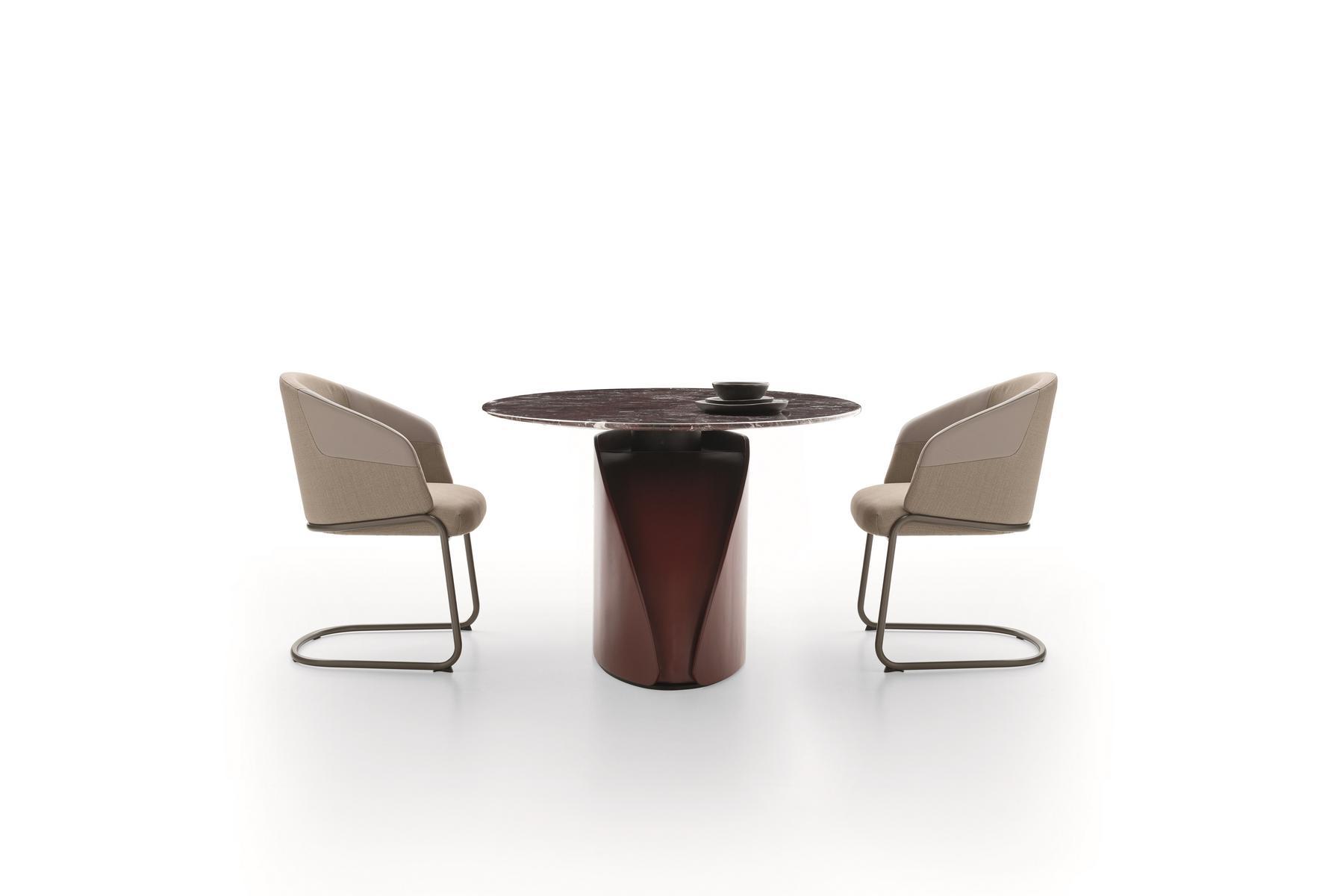 CENTRAL PARK Oval marble table