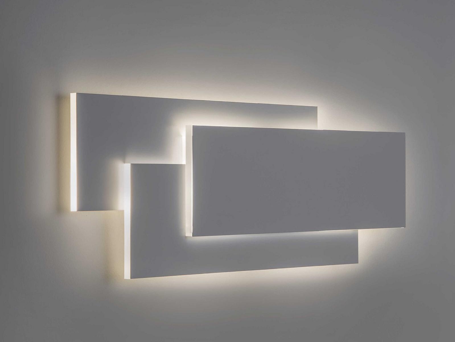 EDGE 560 LED indirect light steel wall lamp
