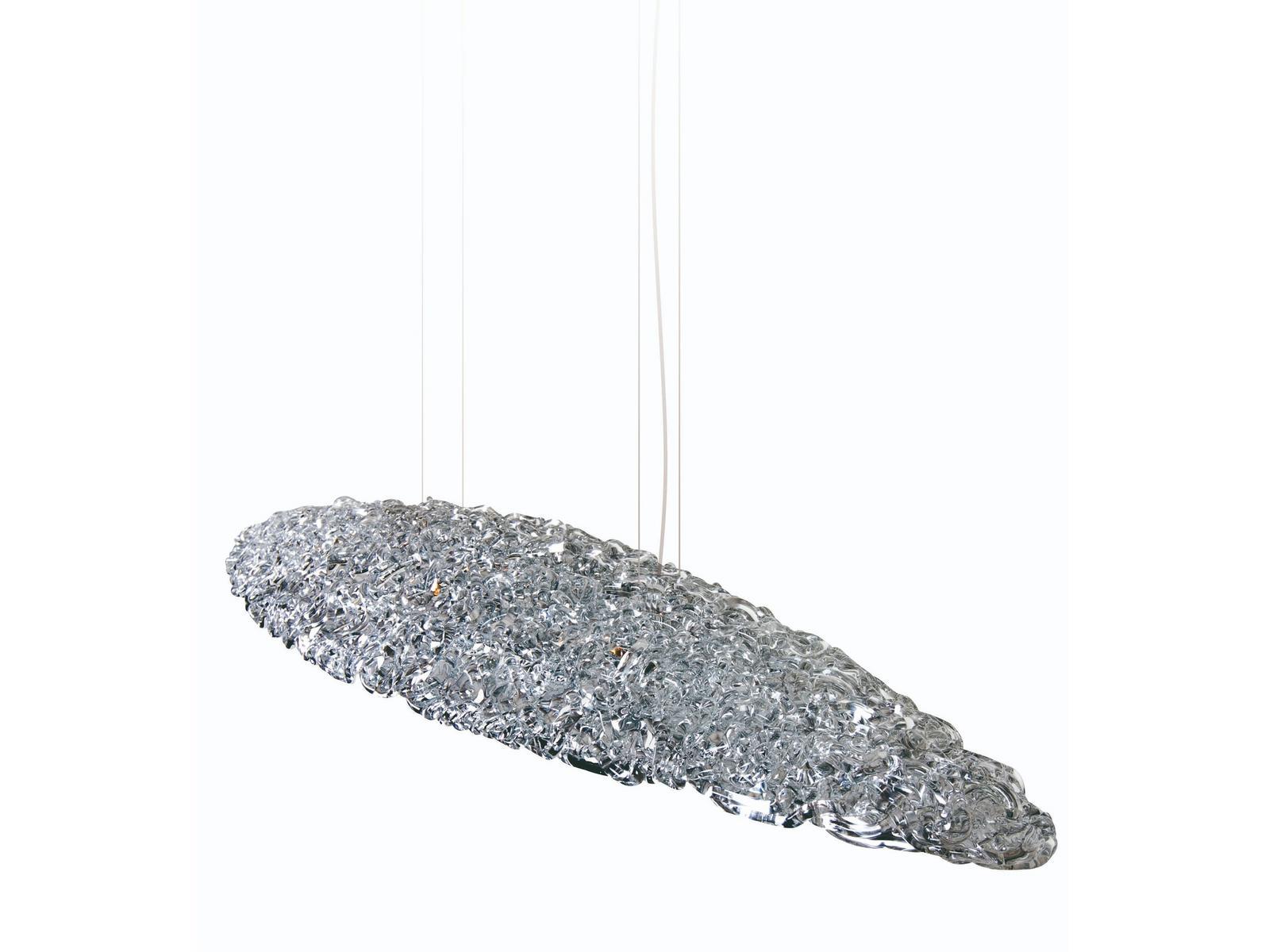 NIGHT IN PARIS H10 Direct light glass pendant lamp