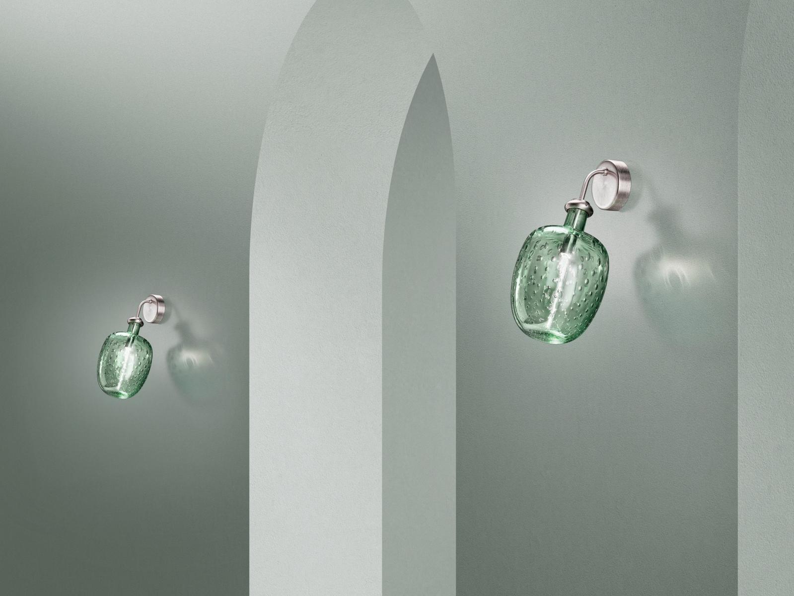 APHROS Blown glass wall lamp