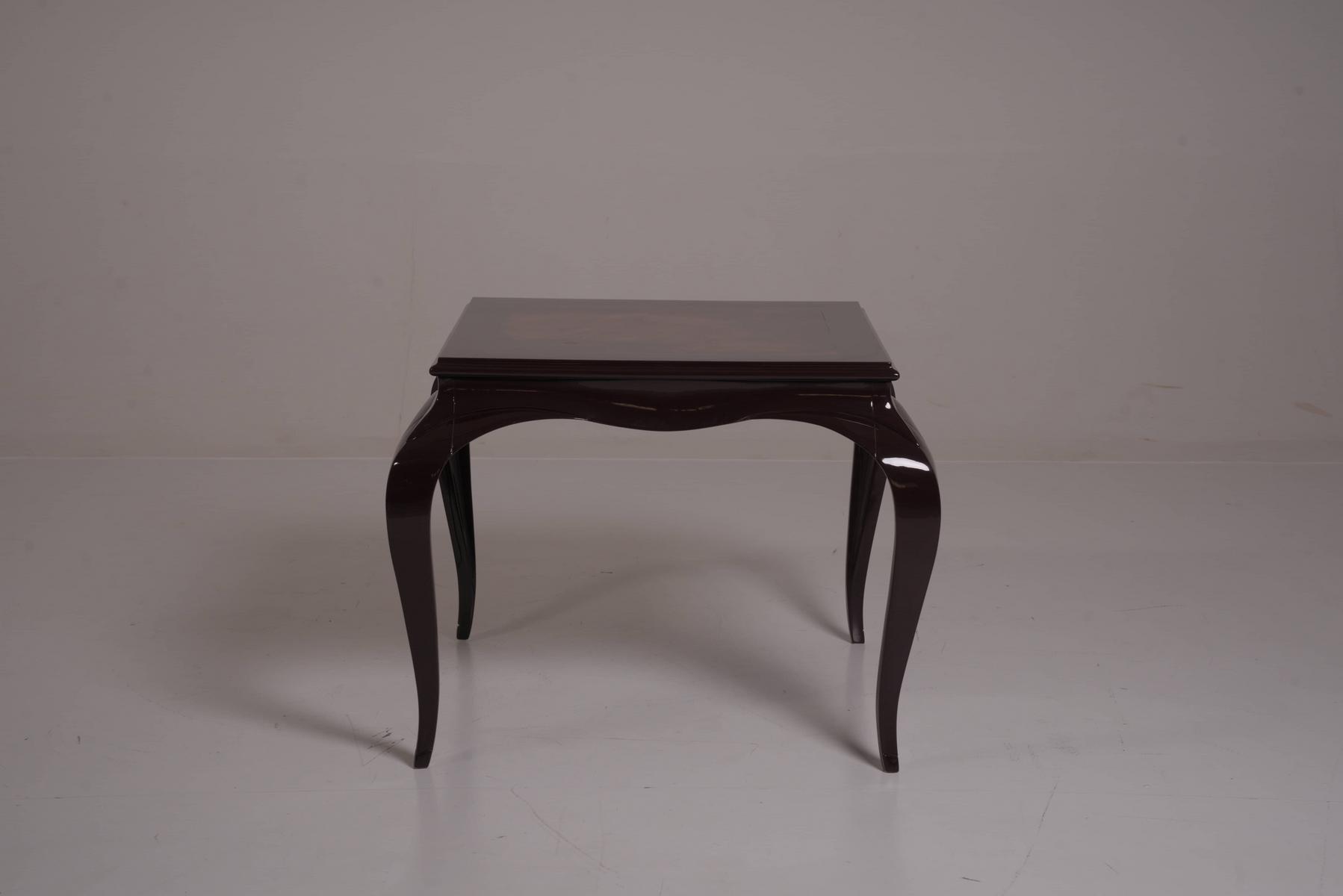 VANESIO Square wooden high side table
