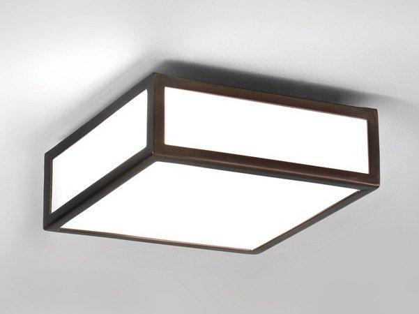 MASHIKO 200 Glass and steel wall lamp / ceiling lamp