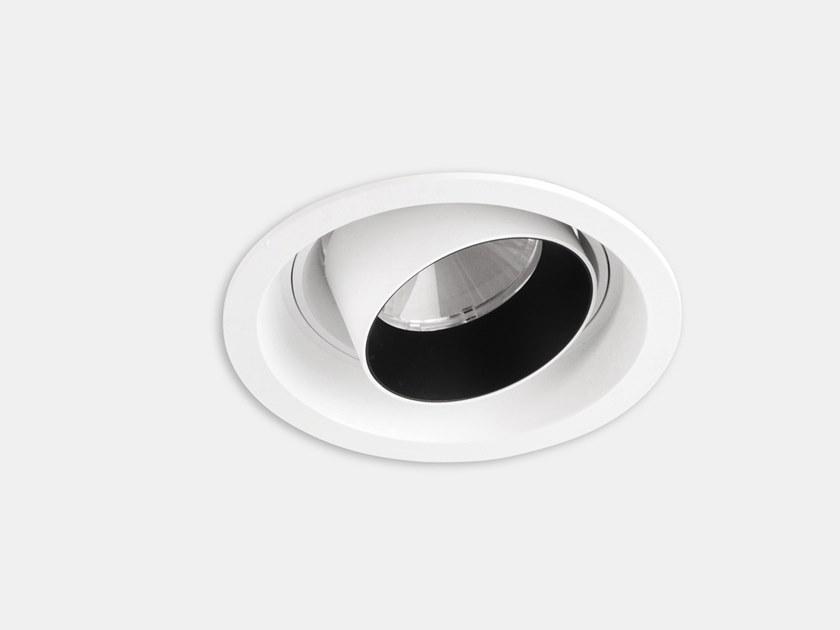 PLAY SNOOT AG65 Adjustable recessed aluminium spotlight