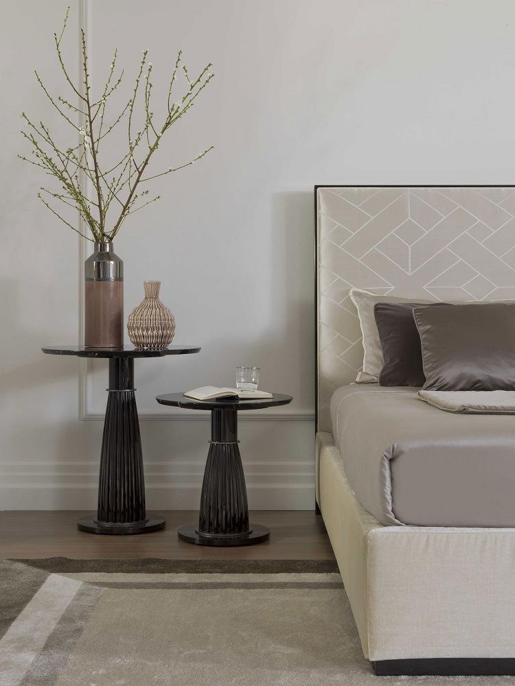 ORLANDO Round wood coffee table