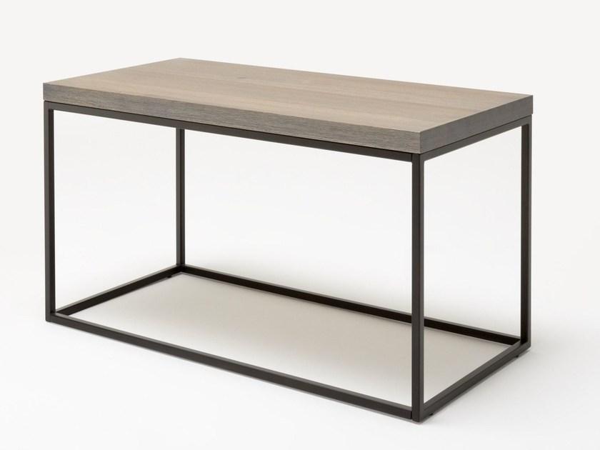 985 Rectangular wooden high side table