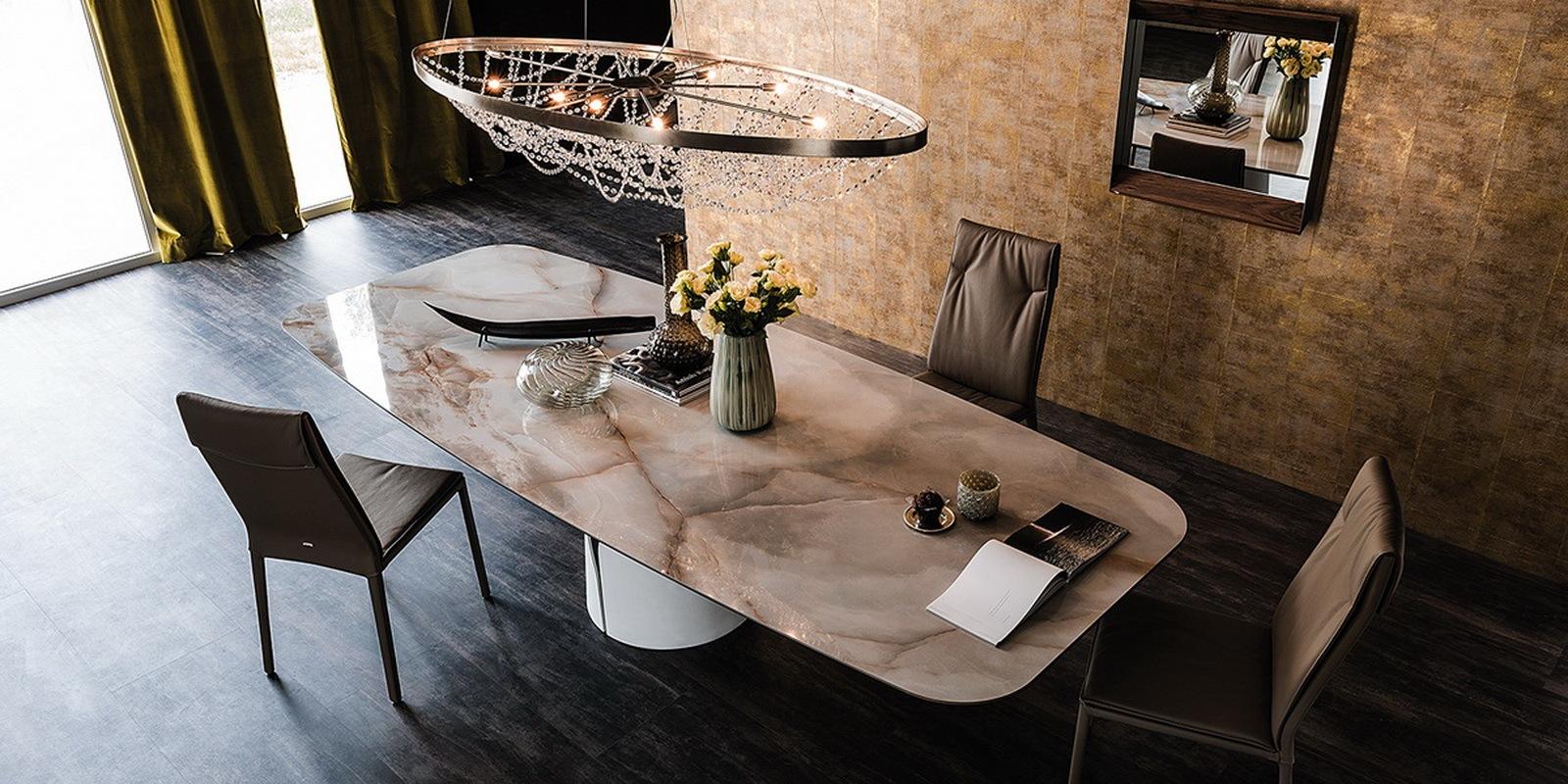 GIANO KERAMIK Rectangular metal table