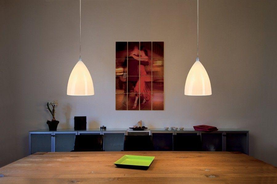 TONGA Glass pendant lamp in a contemporary style
