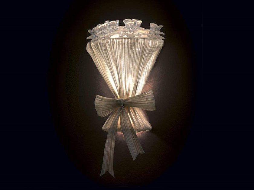 BOUQUET LED fabric wall light