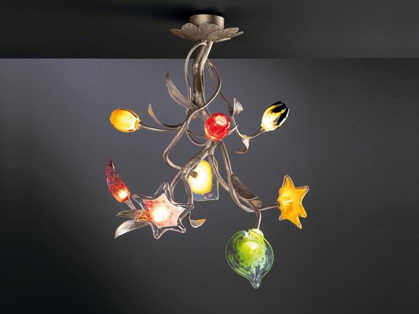 BOUQUET CT3200/8 Handmade bronze ceiling lamp BOUQUET CT3200/8 Handmade bronze ceiling lamp