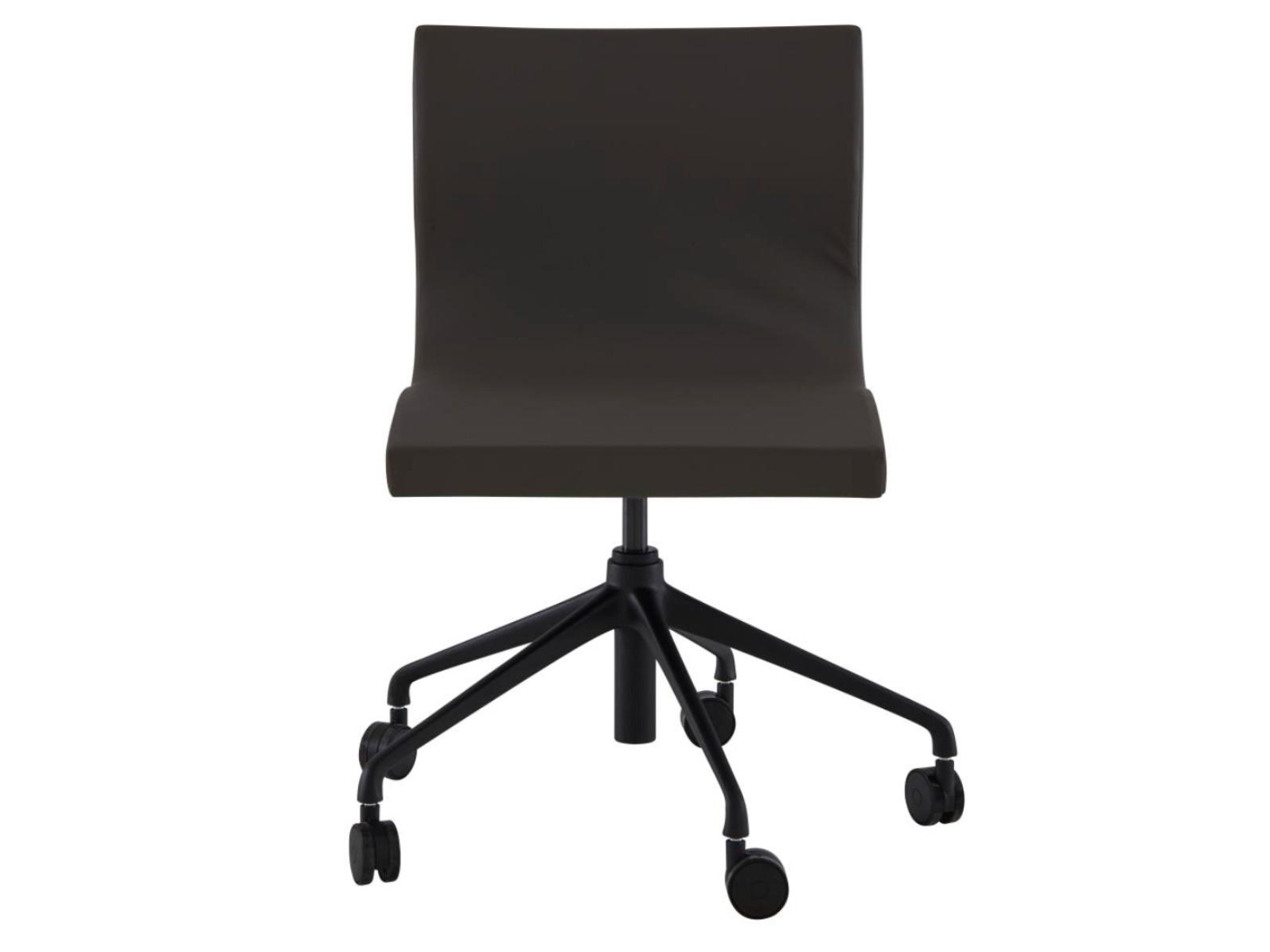 SALA Height-adjustable fabric office chair with 5-Spoke base with castors