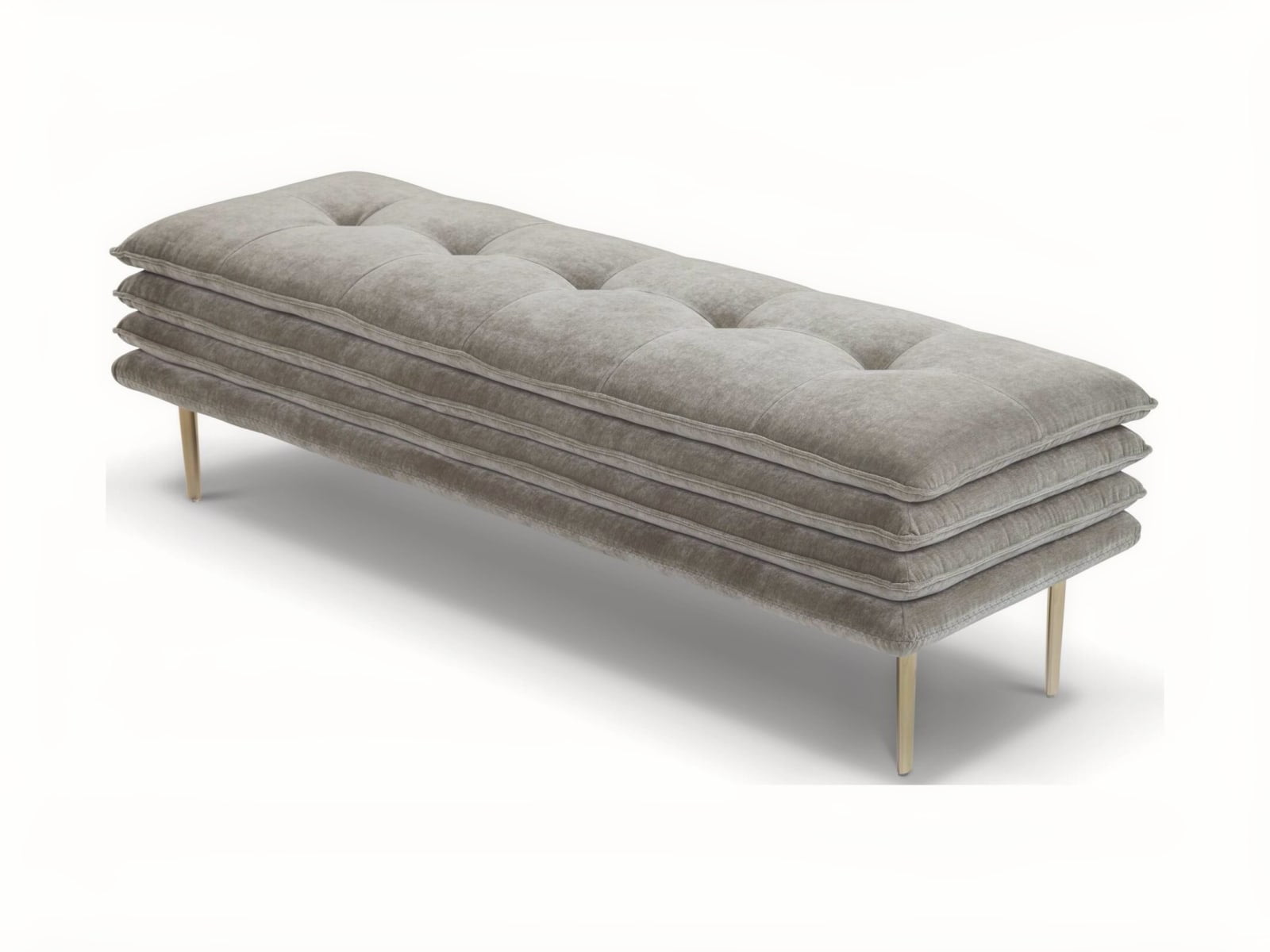 MATER FAMILIAS Stylish, multi-layered Mater Familias poufs offer comfort, practicality, and versatility for any room, enhancing space with a unique design accent.