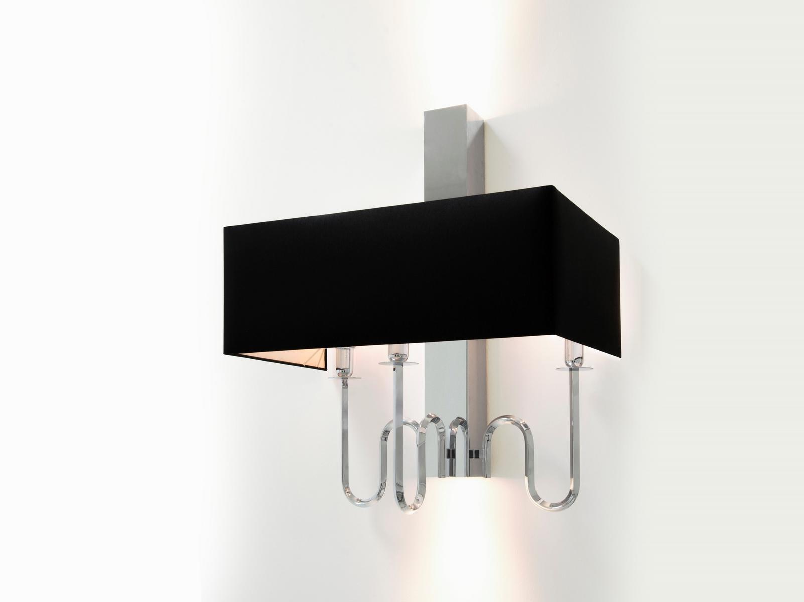 WALTZ OF VIENNA W3+2 Direct-indirect light metal wall lamp