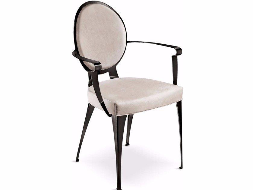 MISS Upholstered chair with armrests