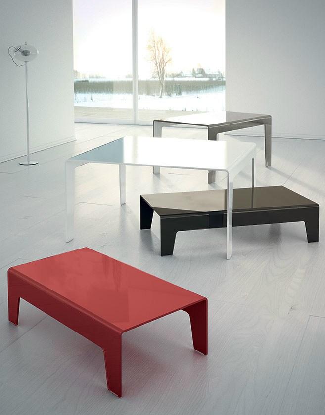 FROG Square glass table