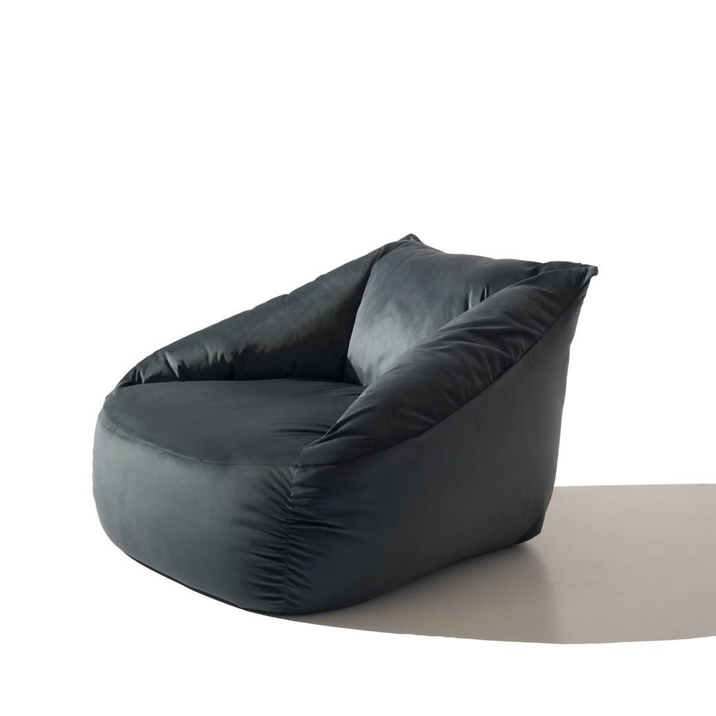 BOTERO Fabric bean bag with armrests