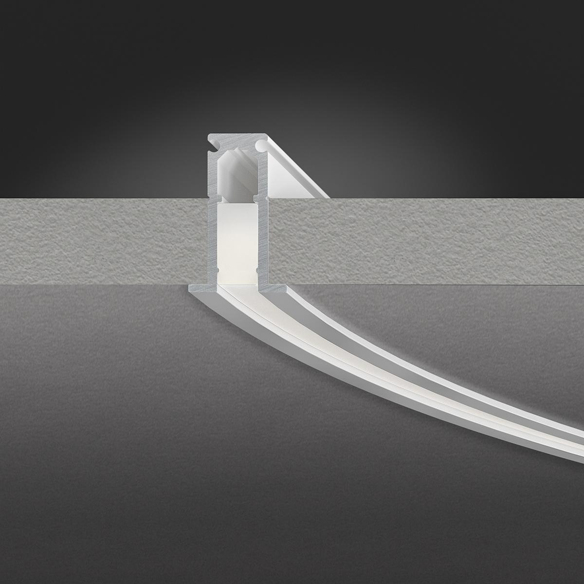 KIPS ROUND Extruded aluminium linear lighting profile