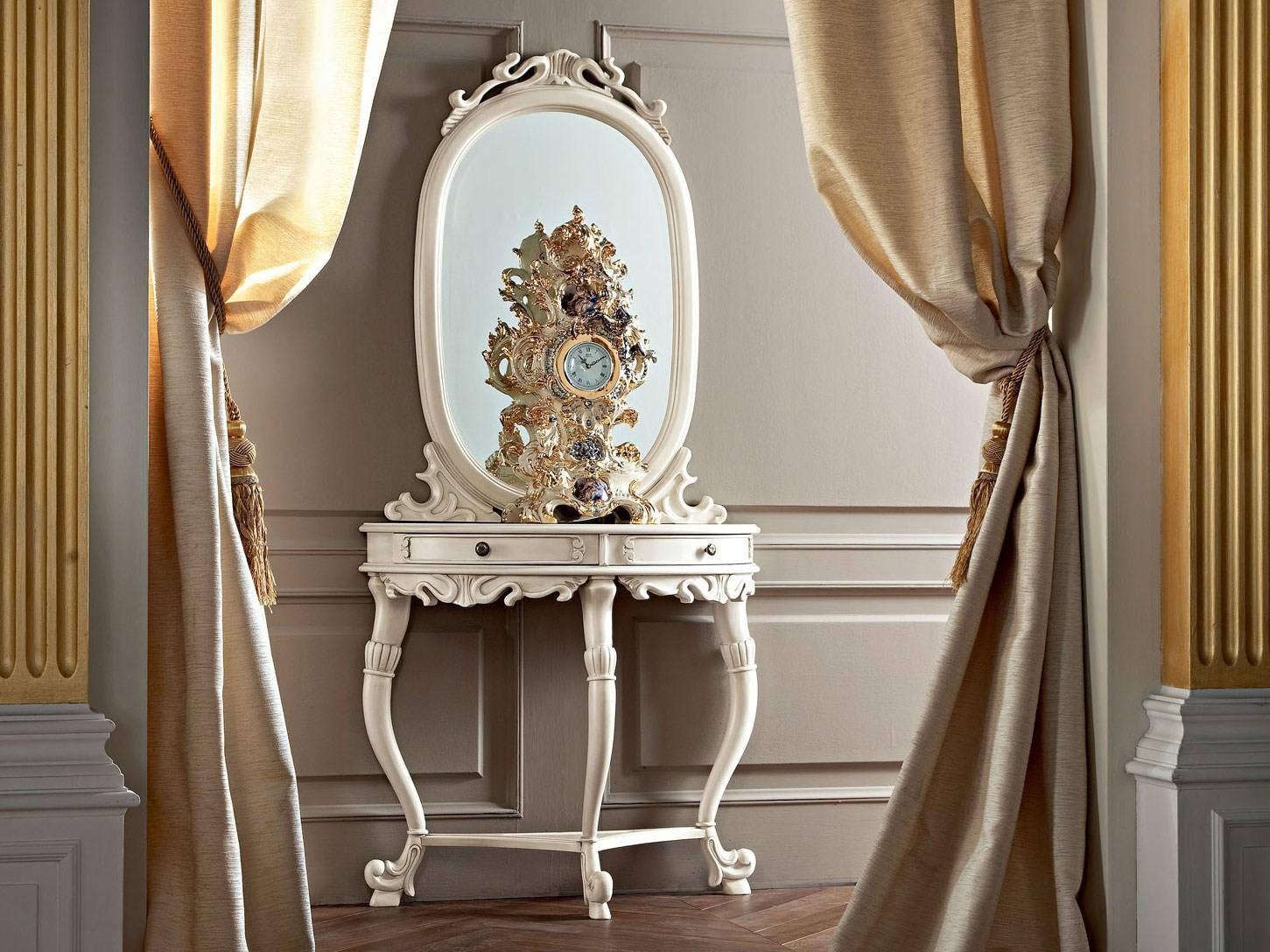 12609 Solid wood console table