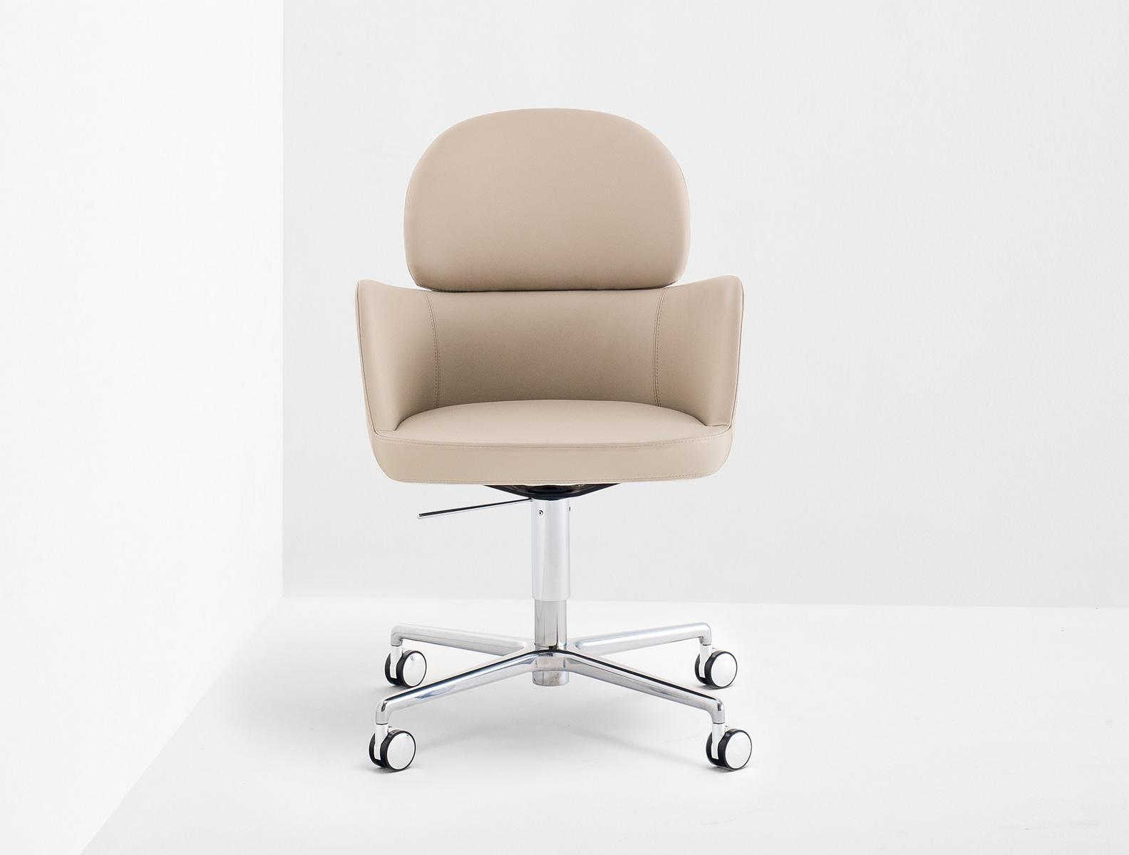 ESTER 696 Medium back executive chair with 4-spoke base