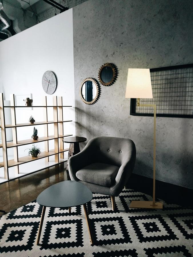 QUADRA LISEUSE Adjustable metal floor lamp