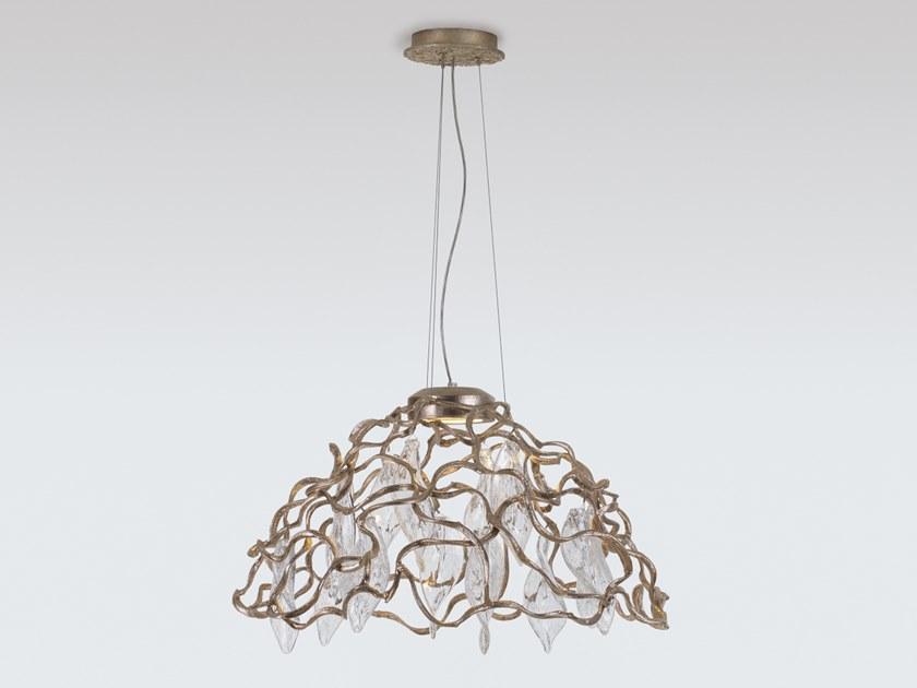 NIAGARA CT3410/1 Handmade bronze pendant lamp