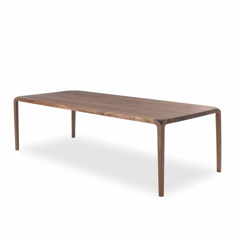 SLEEK Rectangular wood table