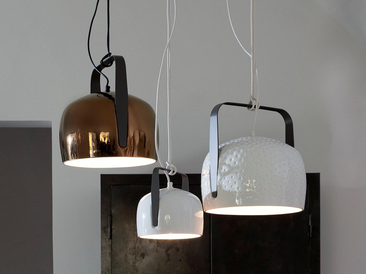 BAG Direct light ceramic pendant lamp