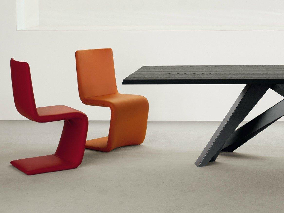 VENERE Cantilever upholstered chair