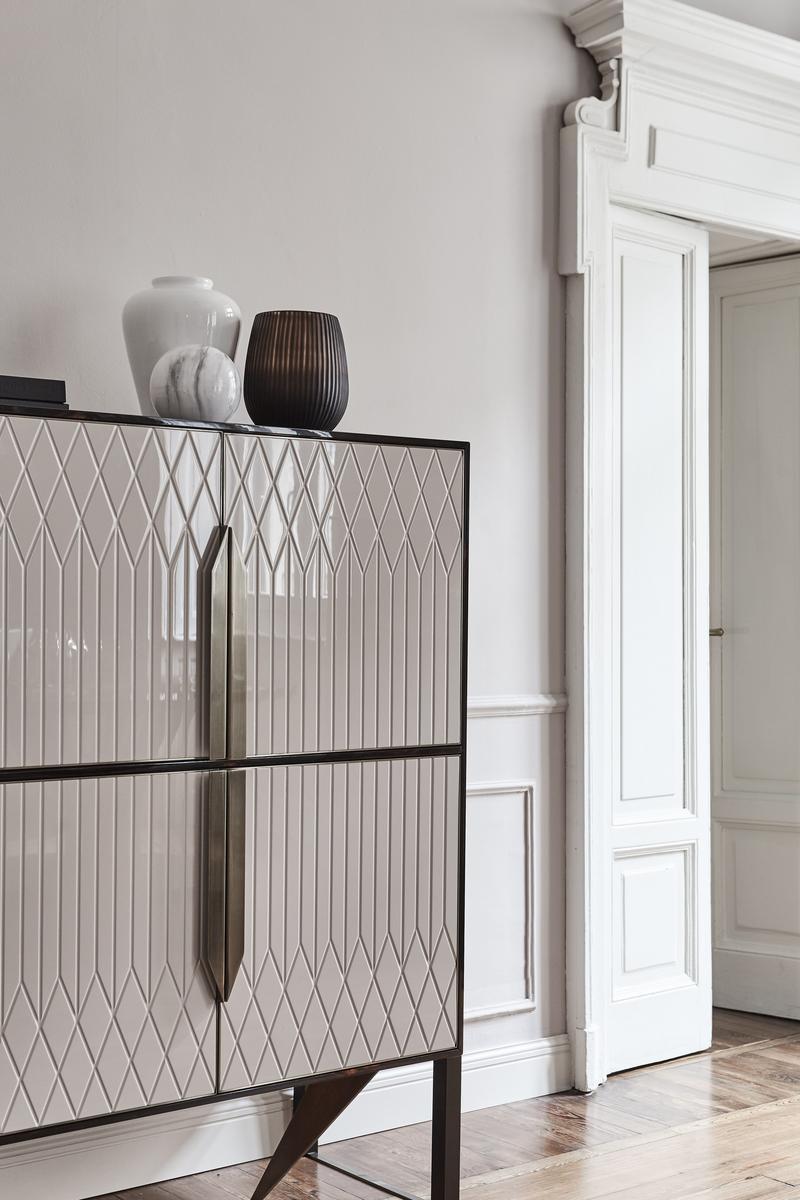 PRISMA Wooden highboard with doors