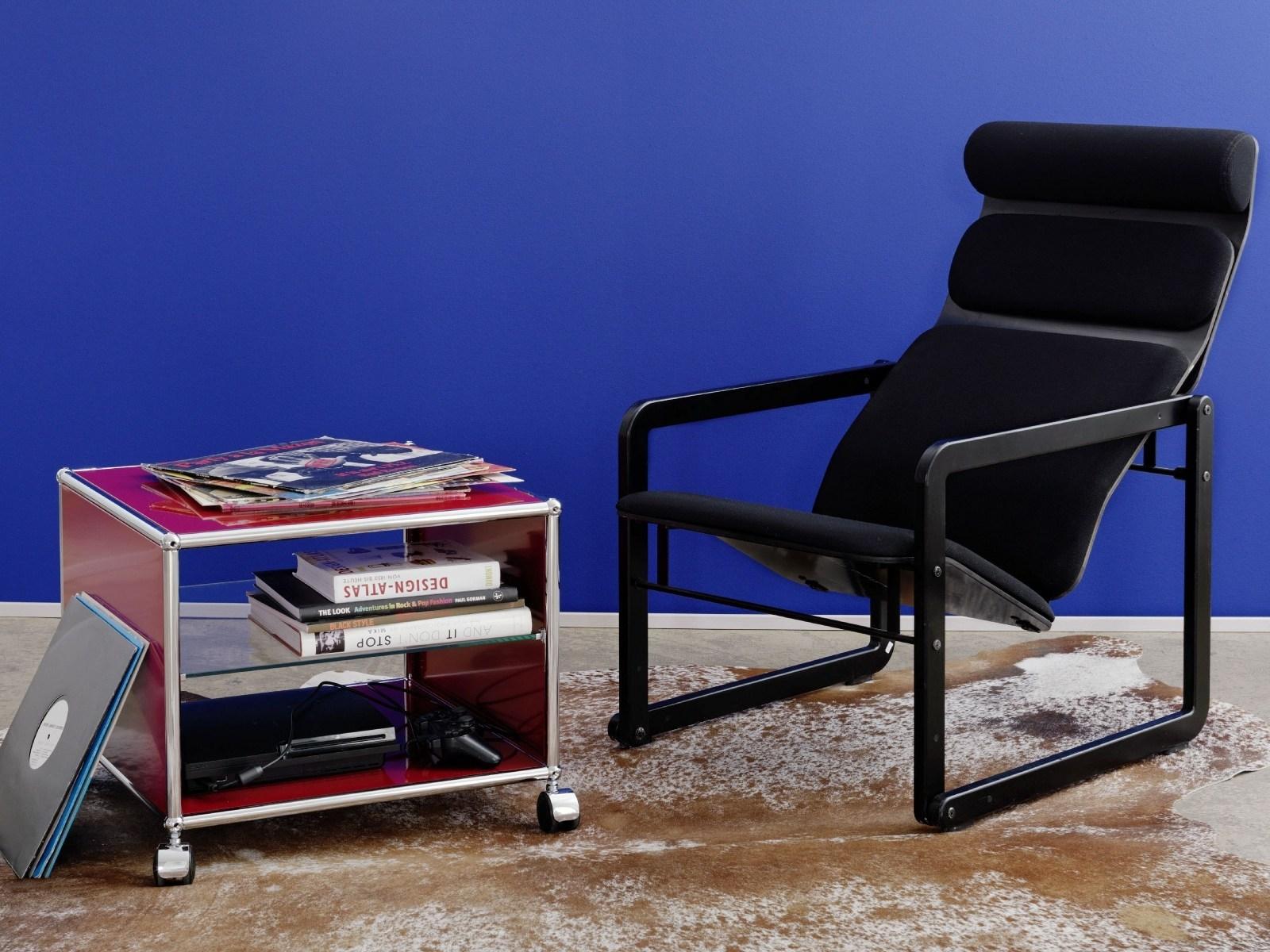 HALLER SIDE TABLE Carbon side table