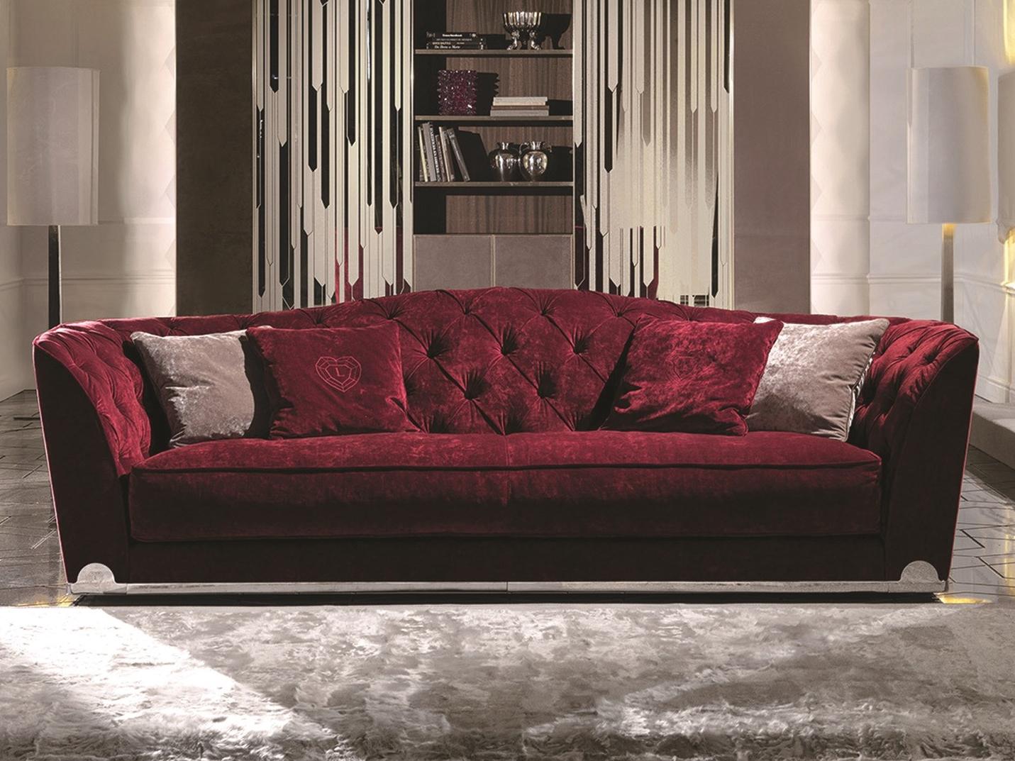 GRACE Sectional velvet sofa