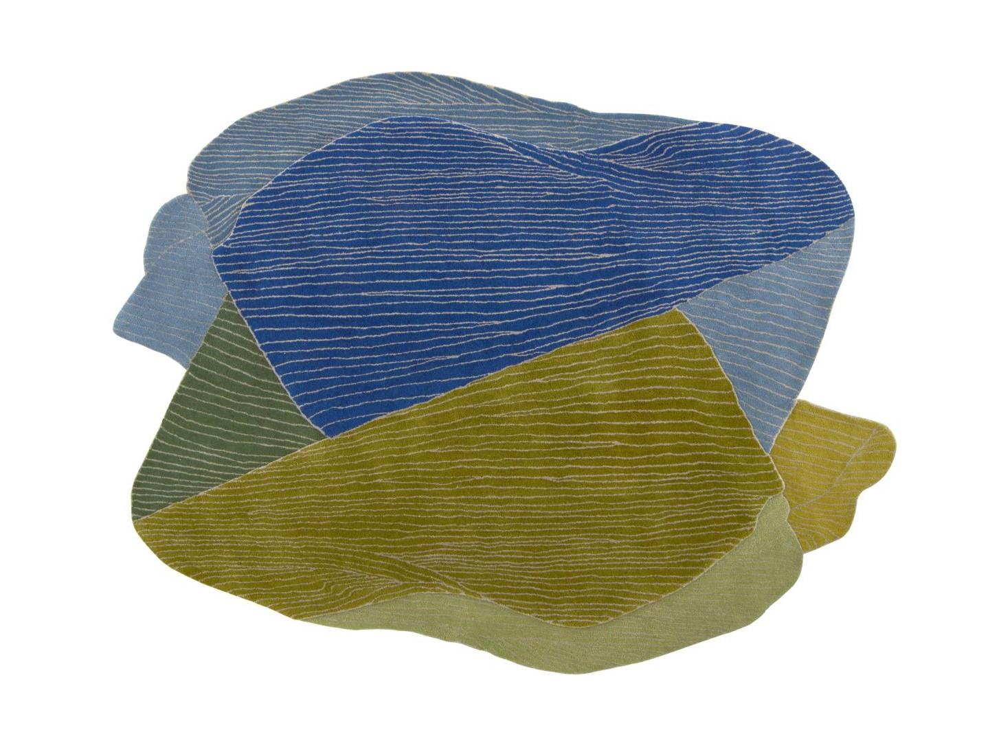 NATSU Patterned wool rug
