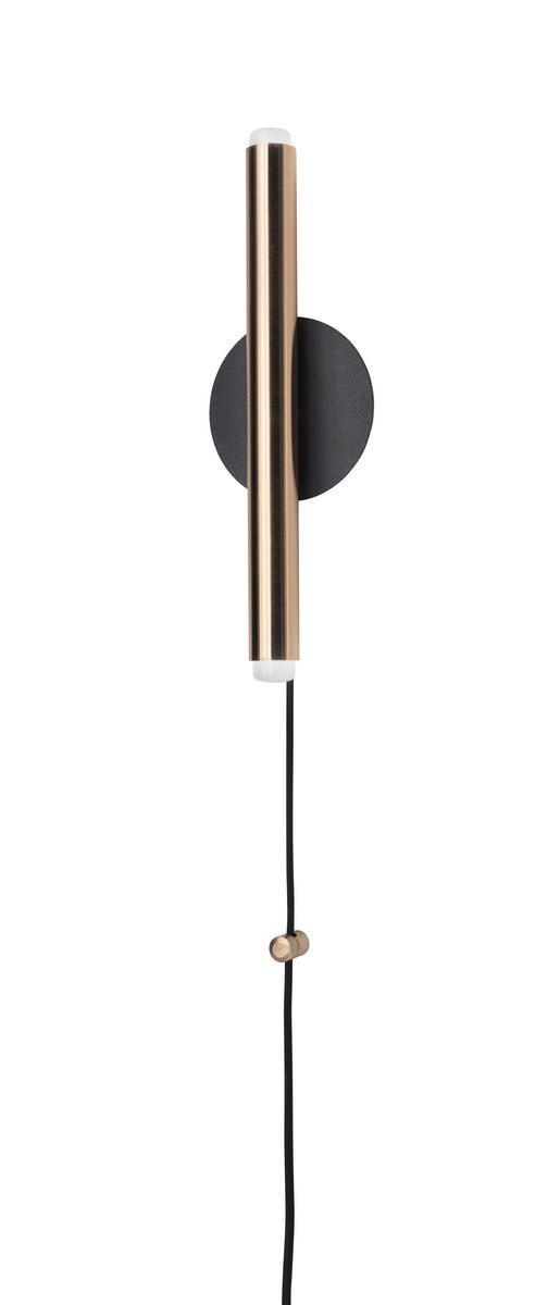 STILO Direct-indirect light painted metal wall light