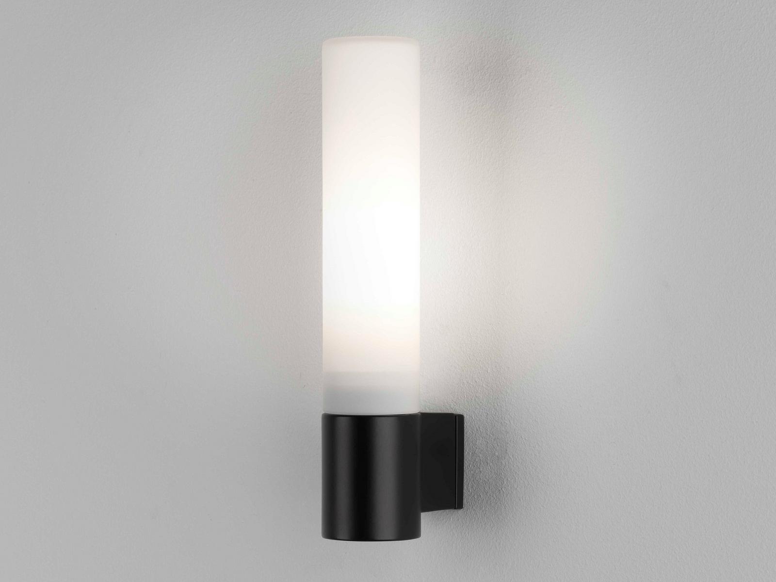 BARI Zinc and opal glass wall lamp