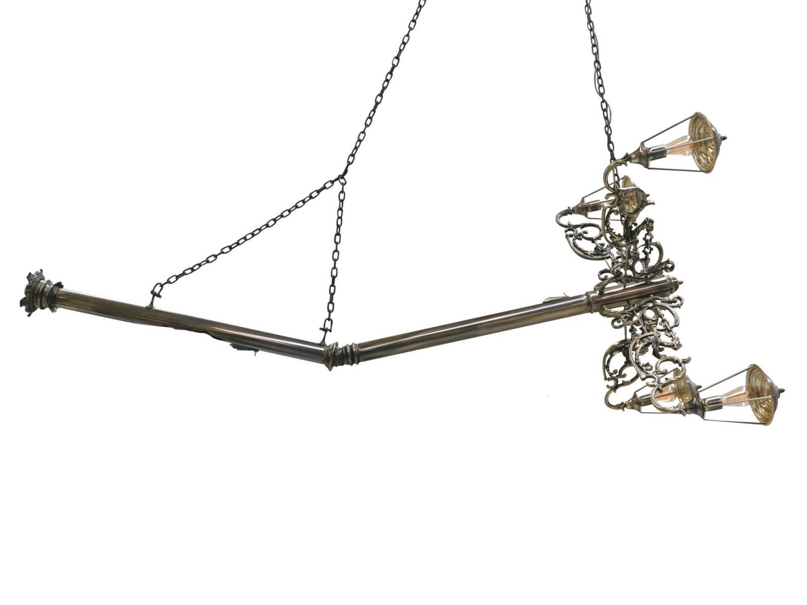 LUMIERE Brass pendant lamp