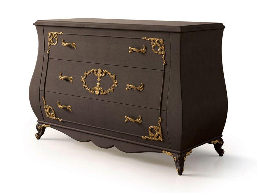 6571 Wooden chest of drawers
