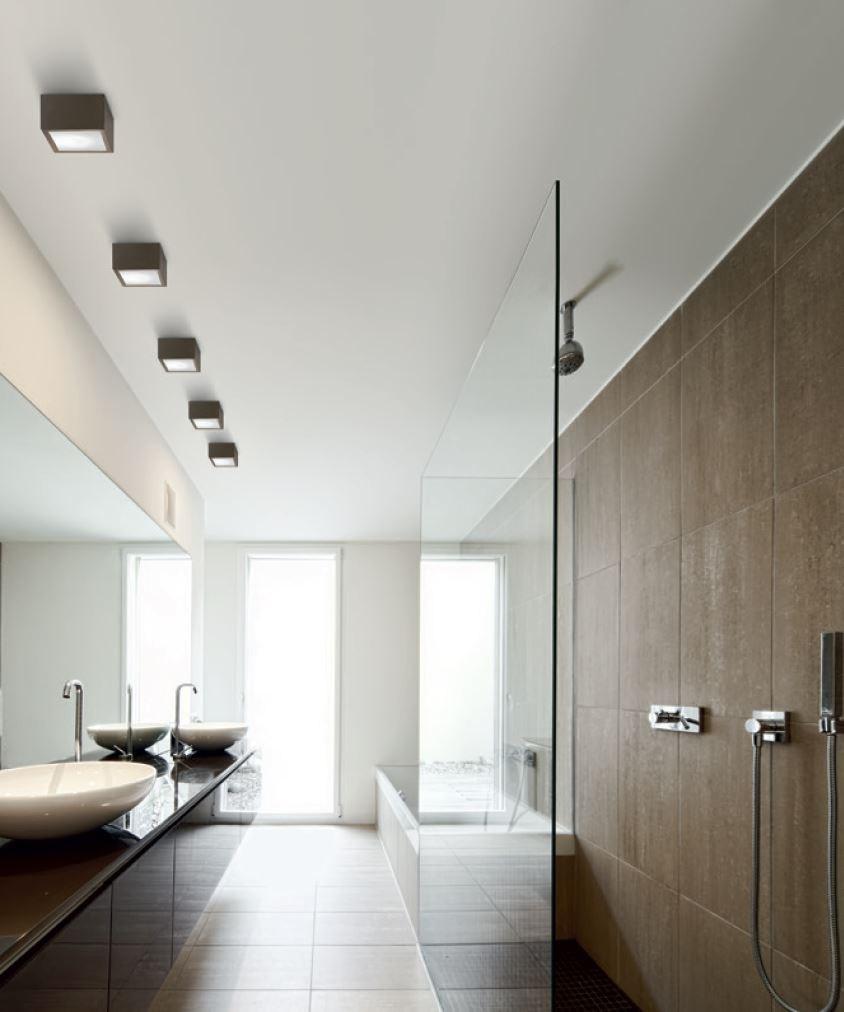 FOUR LED aluminium ceiling lamp
