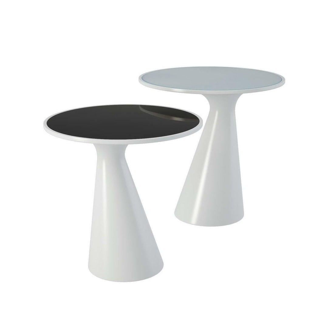 PEYOTE Round metal coffee table