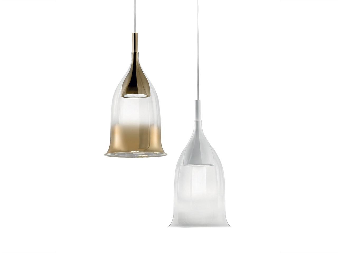 NOLA LED direct light blown glass pendant lamp