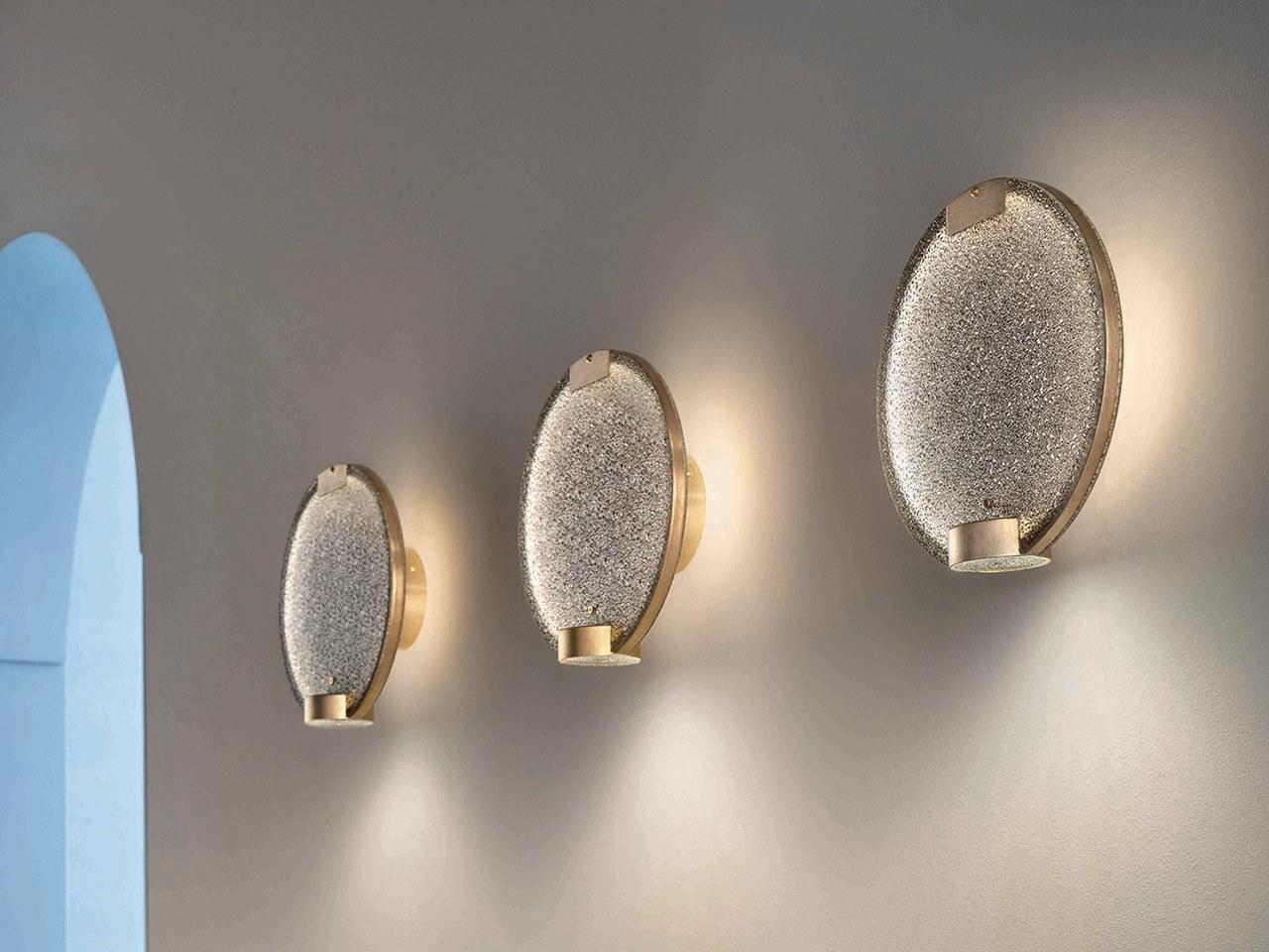 HORO A LED glass wall light
