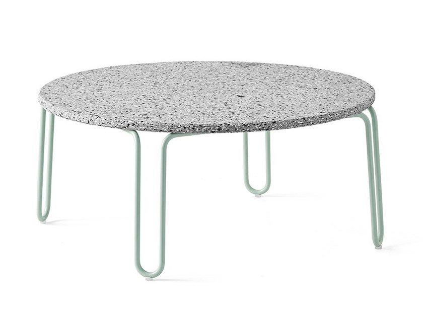 STULLE Round composite material coffee table