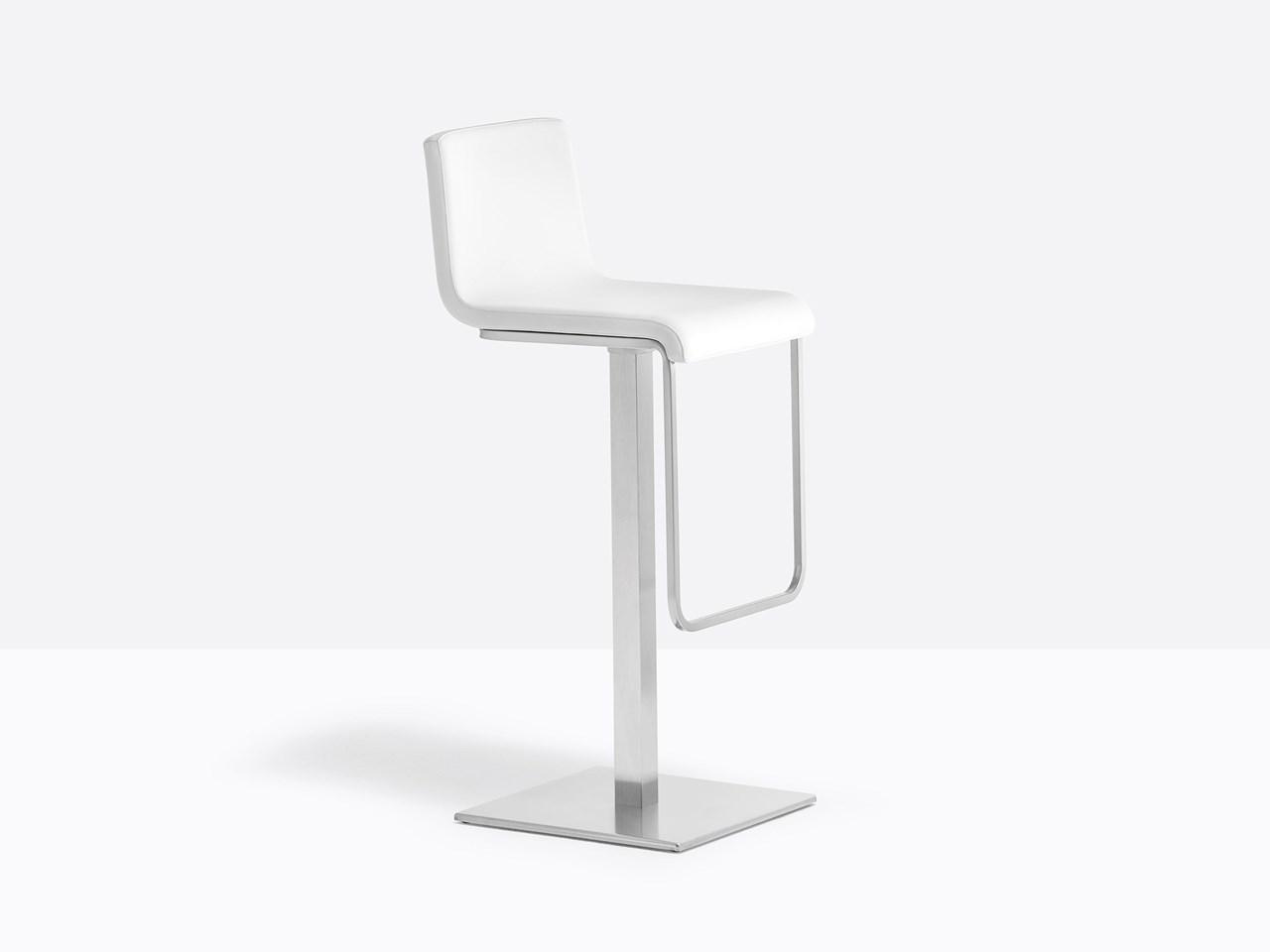 KUADRA XL 4429 Swivel upholstered stool