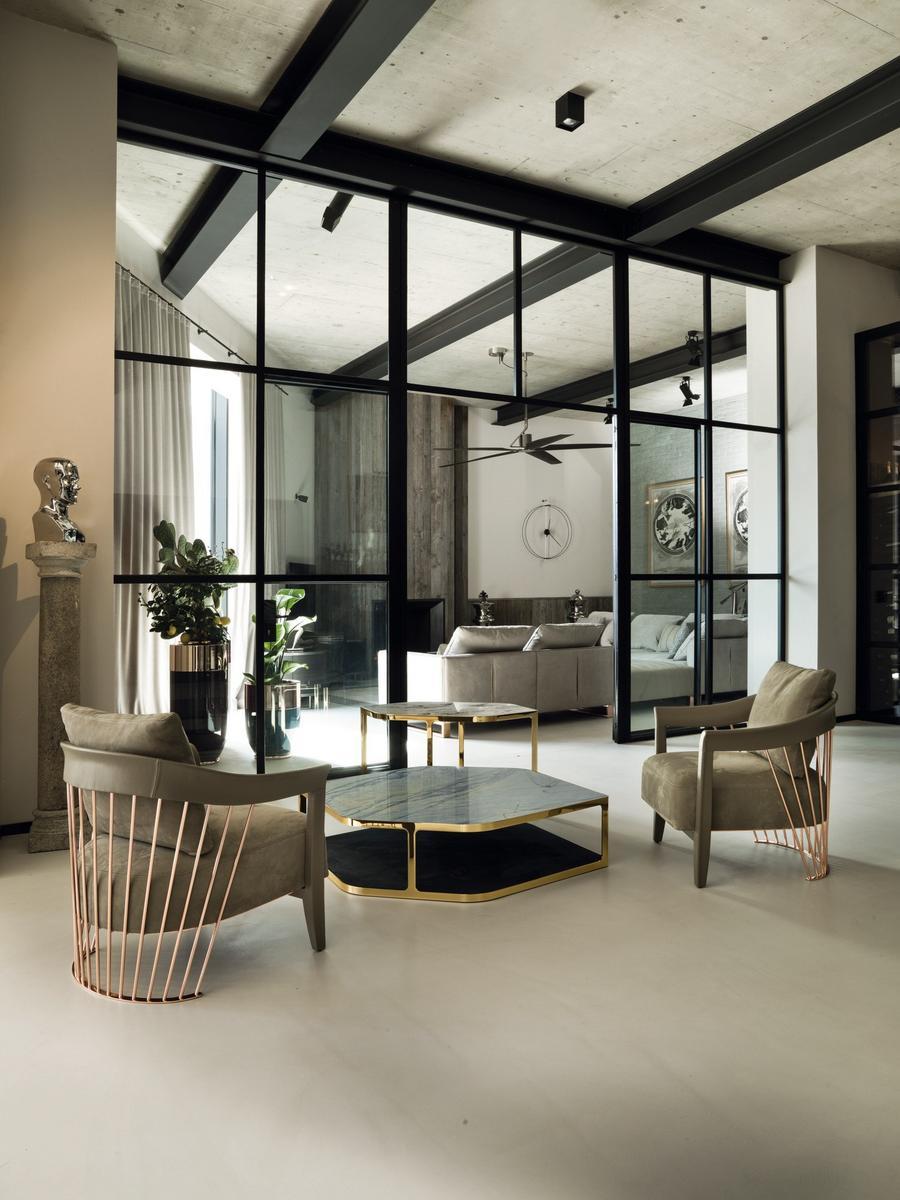 DOROTHY Fabric armchair